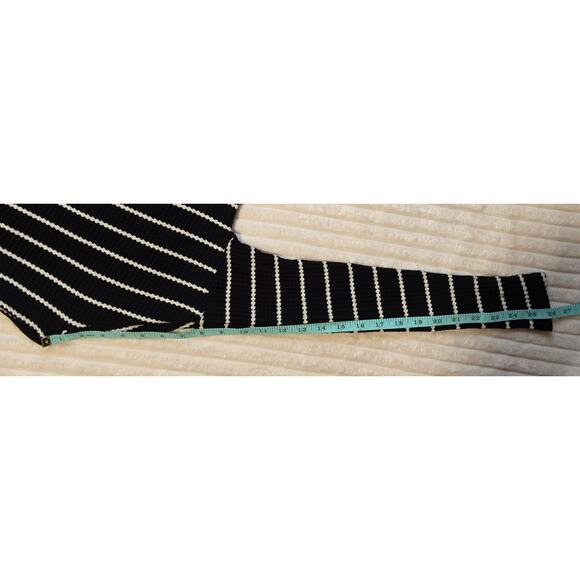 Anthropologie Sunday In Brooklyn Waffle Knit Striped Top - Picture 10 of 10